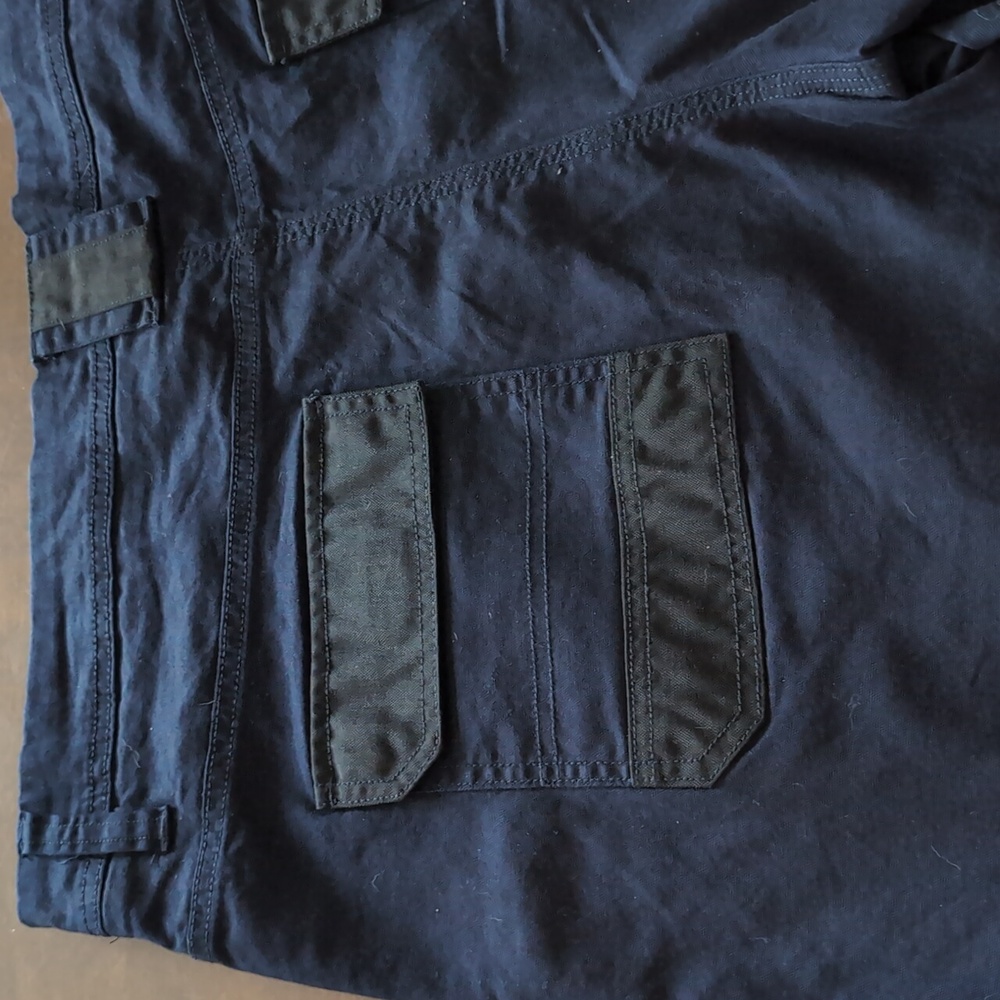 Men's Navy Work Shorts - Picture 6 of 9